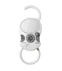 Digital AM/FM Shower Radio w/ Fog Resistant Mirror