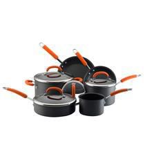 10-Piece Hard Anodized Cookware Set