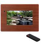7" Digital Picture Frame Wood