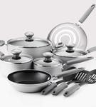 13-Piece Cookware Set - Silver