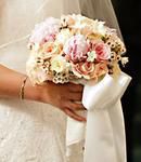 Peonies, Stephanotis, Roses and Waxflower