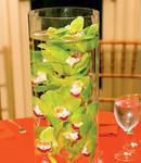Green Cymbidium Orchids