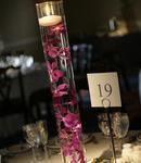 Floating Candles & Purple Vanda Orchids