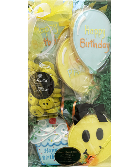 Happy Birthday Cookie Box