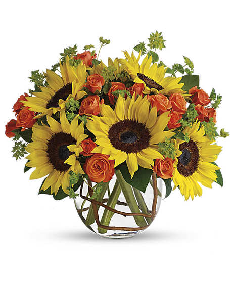 Smiling Sunflowers
