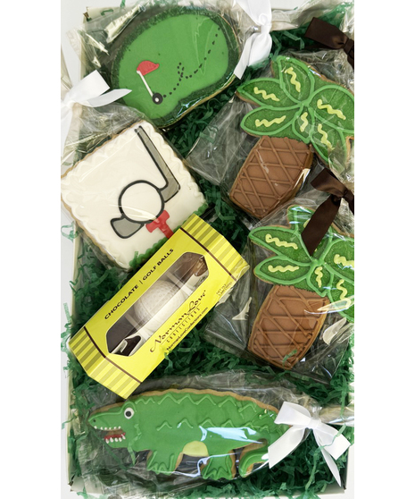 Golf Lovers Cookie Box