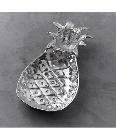 silver pinneapple dish set