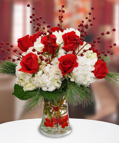 Snowcapped Roses