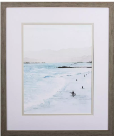watercolor coastal print