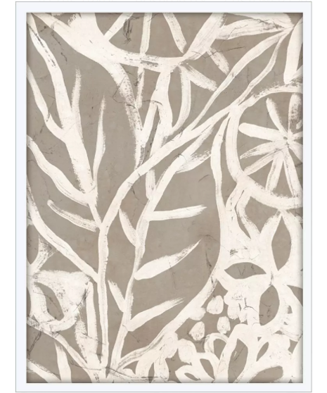 brown and white wall hanging