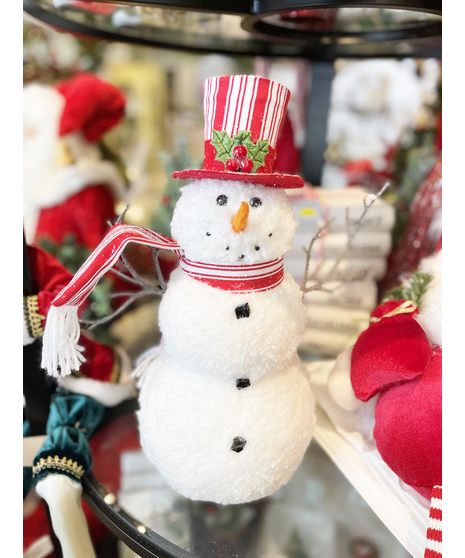 Light Up Glitter Snowman
