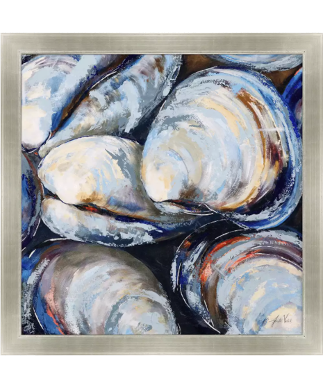 oyster shell wall art
