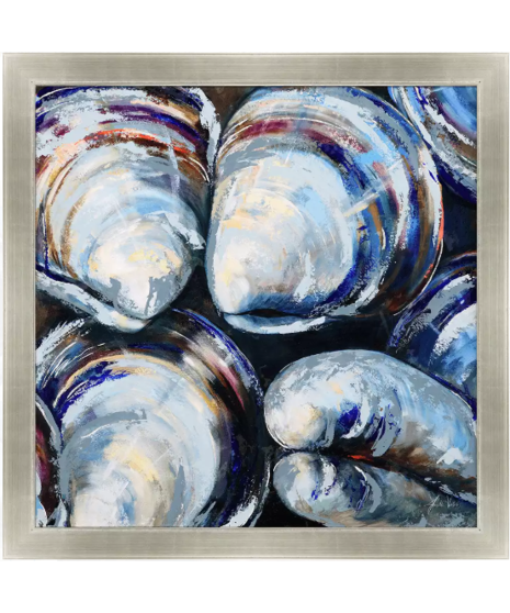 oyster shell wall art