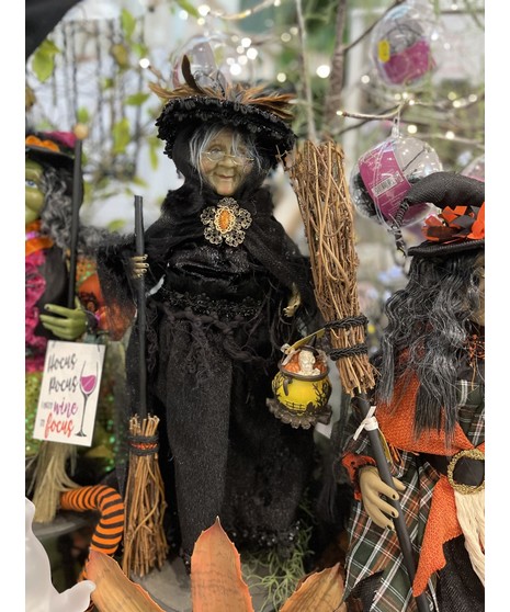 Scull Cauldron Witch