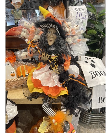 Candy Corn Witch