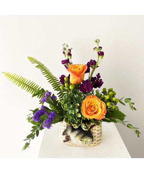 vibrant floral arrangement